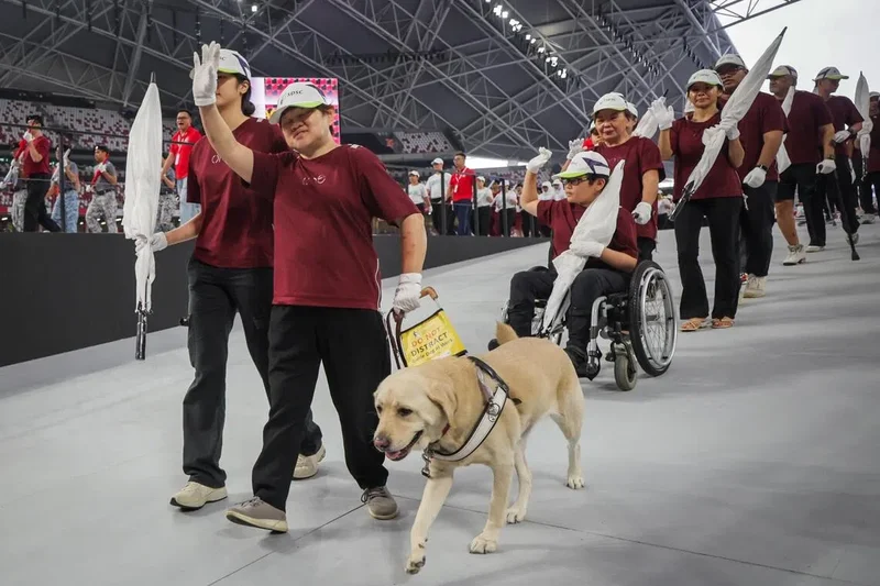 Marching towards inclusion: How S’pore’s first contingent of persons with disabilities train for NDP 2026