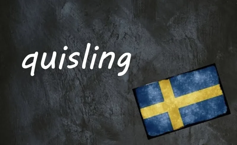 Swedish word of the day: quisling