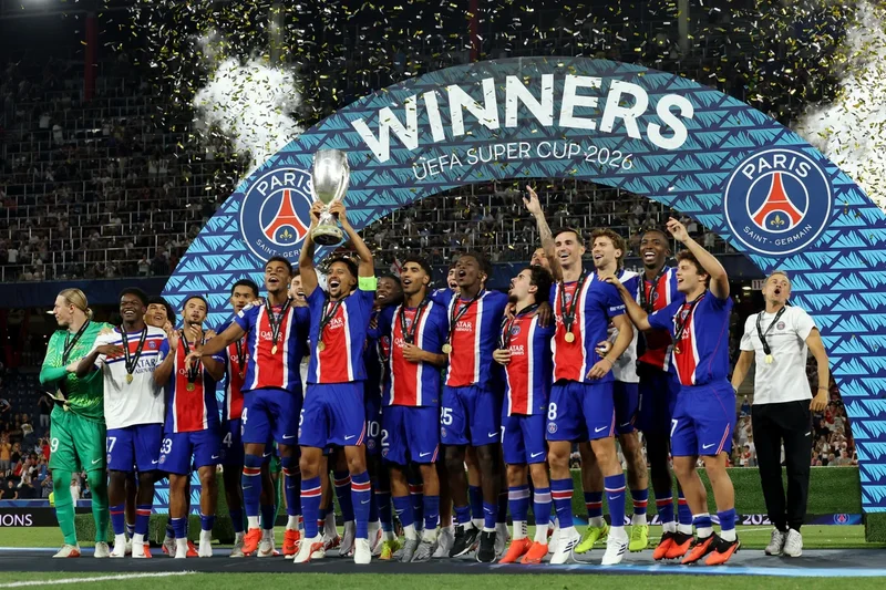 PSG secure second successive Super Cup victory with win over spirited Aston Villa