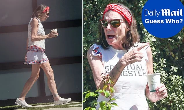 Iconic TV star who played Rock Hudson's wife rocks 'Spiritual Gangster' t-shirt as she turns 80... can you guess who?