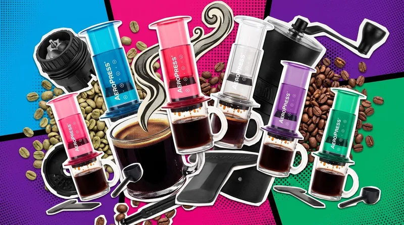 Colourful AeroPress coffee makers are going cheap right now — with up to 20% off every shade from cheery pink to moody blue