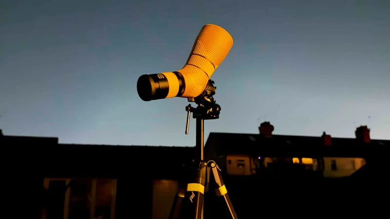 Is the Nocs Provisions Lite View spotting scope a good alternative to a traditional telescope?