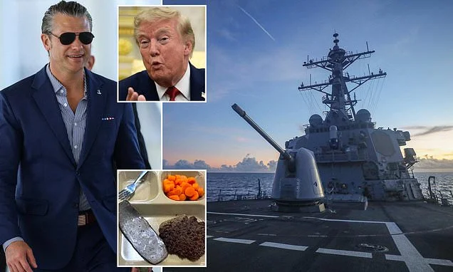 Trump's Navy in crisis as another warship breaks down with sailors going FOUR DAYS without food, water and toilets