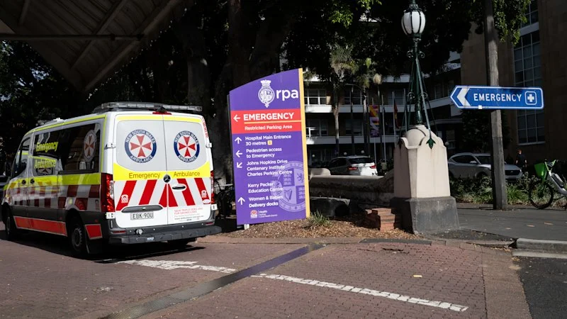 Two hospitalised after inner Sydney building collapse