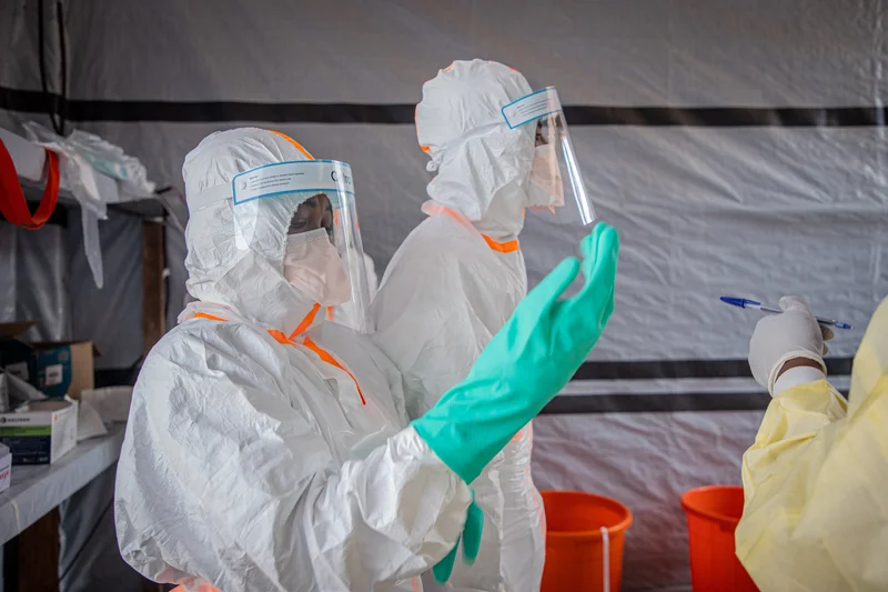 Dozens Of Health Workers At Epicenter Of Congo's Ebola Outbreak Protest Lack Of Payment