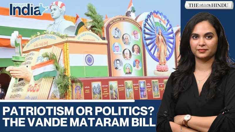 Watch: The Vande Mataram Bill: symbolism, history and politics
