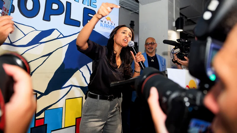 Democratic socialist candidate brushes off concerns over DSA 'communists' as GOP 'noise'