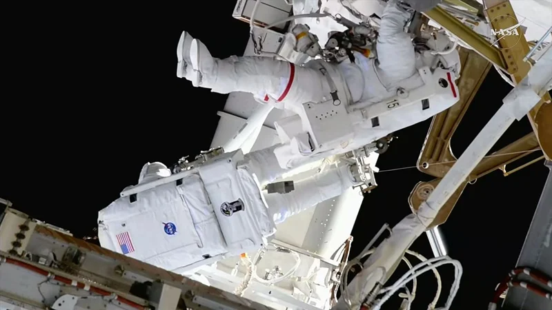 '1 more step': NASA astronauts conduct 6.5-hour spacewalk to prep ISS for solar array upgrade
