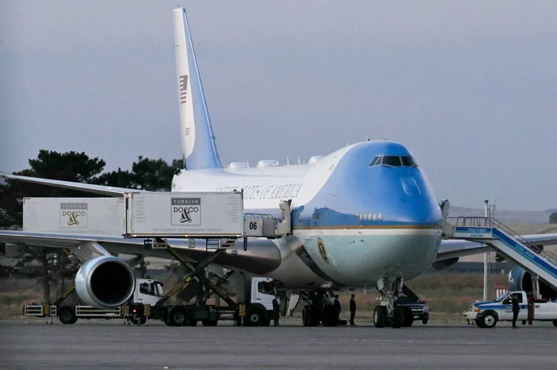 Trump’s secret plane swap triggers questions and confusion