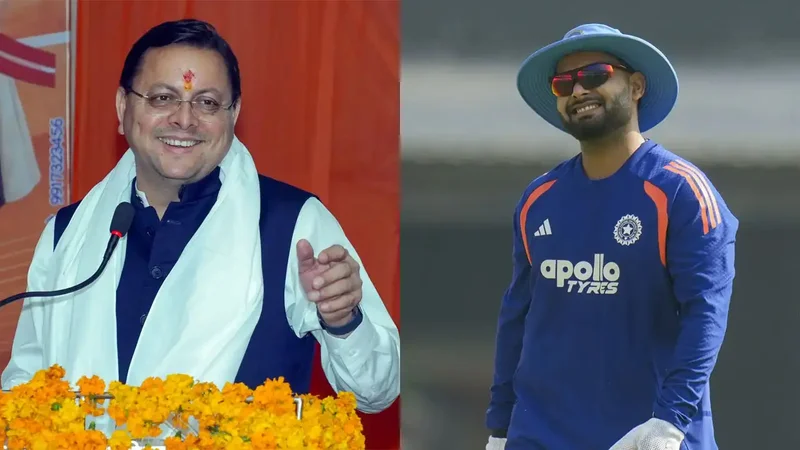 Pant's midnight plea to Uttarakhand CM: 'Please help me in land acquisition'