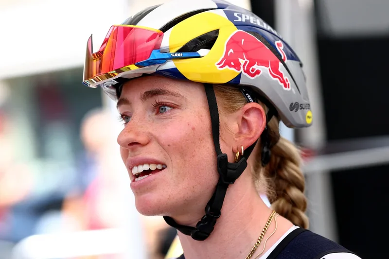 Demi Vollering wins Tour de France Femmes stage five as reigning champion Pauline Ferrand-Prevot loses time