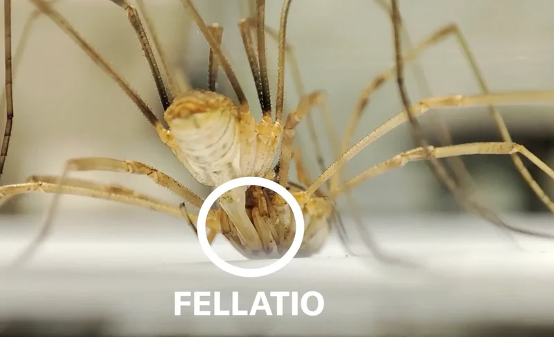 Daddy long legs perform fellatio—and other wild facts about how these arachnids mate