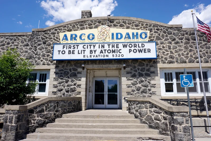 The view from the proving grounds for next-generation nuclear reactors, Atomic City, Idaho