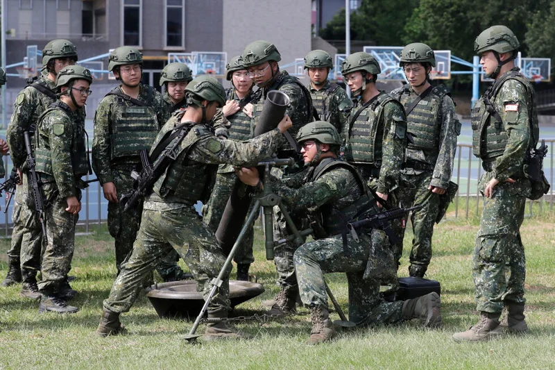 Taiwan kicks off annual military drills to counter a potential Chinese attack