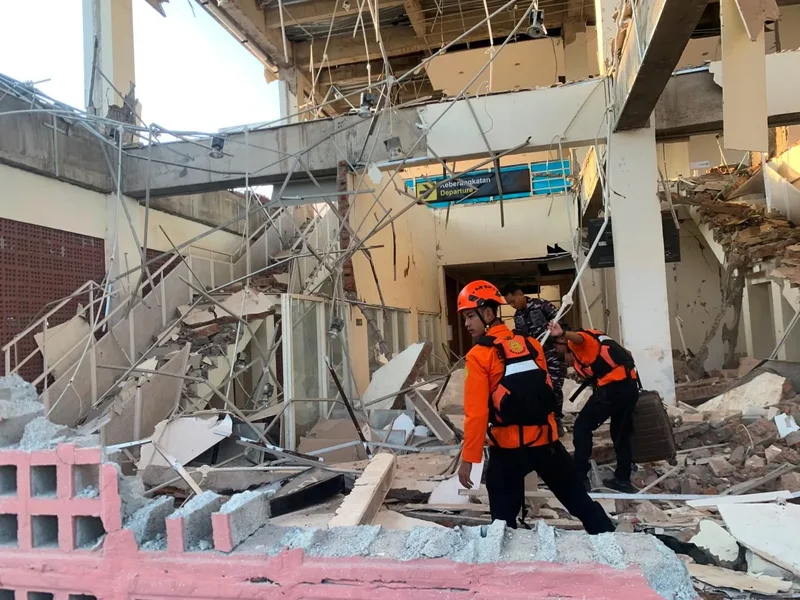 Aftermath of deadly Indonesia earthquake
