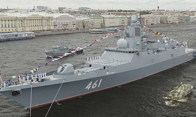 Russia taunts Nato as warship armed with hypersonic missiles is sent past German tourist island