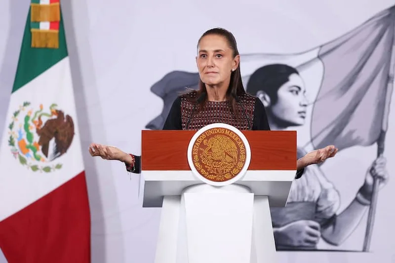 What is President Sheinbaum’s view on Mexico becoming a data center hub?
