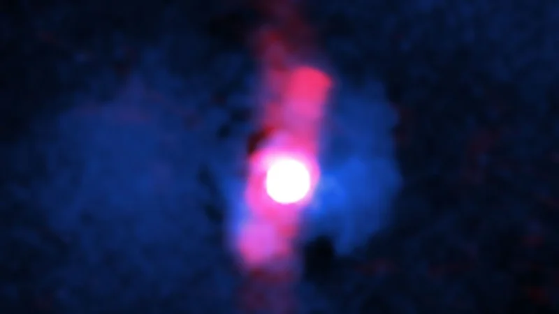 Supermassive black hole spews energy 300,000 light years into deep space