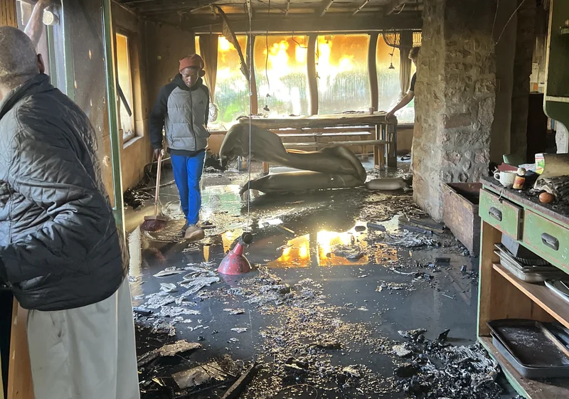 HOPE FROM ASHES: Community rallies behind NPO as fire halts vital child-focused programmes