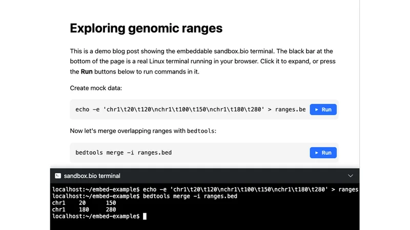 Show HN: Embed a real Linux terminal on your website