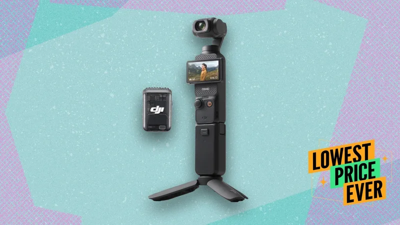 This Portable Vlogging Camera Is $130 Off Right Now