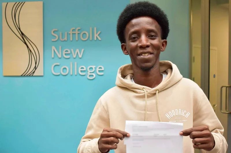 Refugee who fled Sudan war passes GCSE exams as he targets World Cup dream