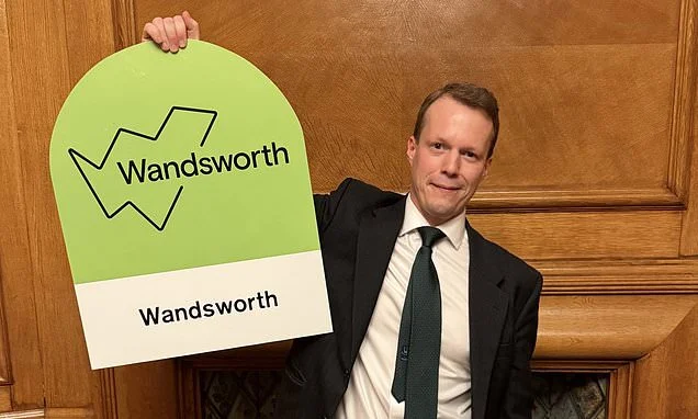Labour leader of cash-strapped town hall spent £700 on a door sign and £600 on personalised greeting cards, new Tory successor reveals
