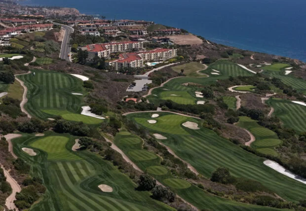 Armed man arrested at Trump LA golf course before president's visit