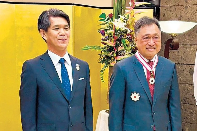 Japan envoy honors ex-finance chief Purisima