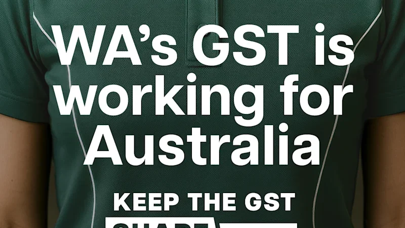 Time to end Western Australia’s armchair GST ride