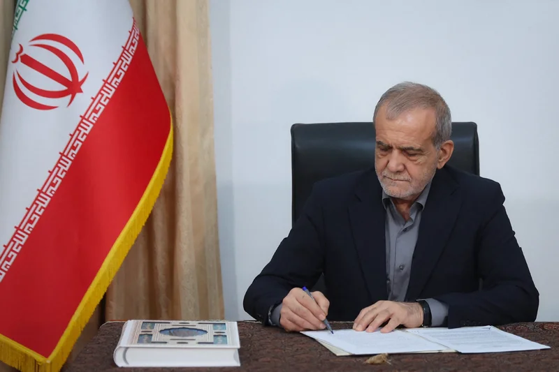 Iran's Pezeshkian hits back at US deal critics, resignation claims