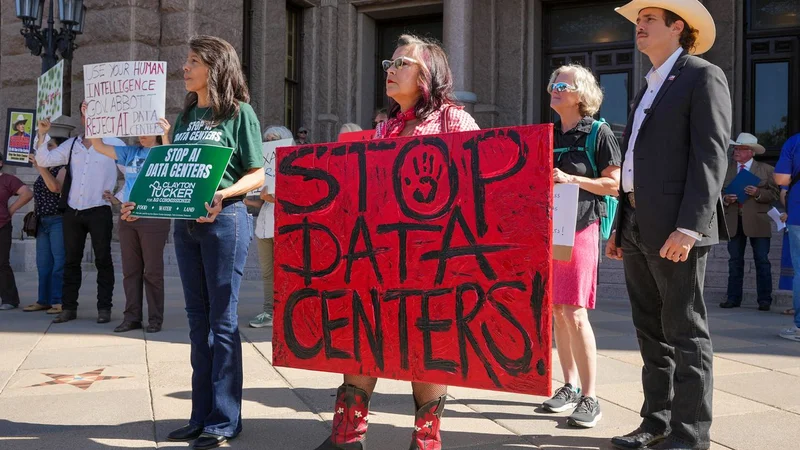 Kansas town silences public comment on gigawatt AI data center after receiving death threats, moves to virtual meetings — shift follows physics teacher's arrest for clapping at data center hearing