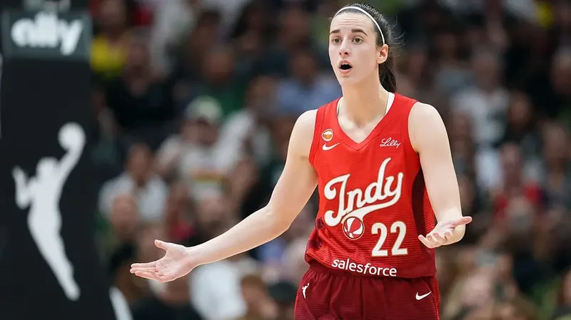 Social media was not loving Caitlin Clark getting snubbed by TV network's MVP graphic