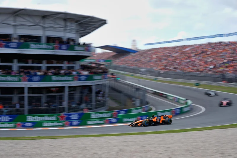 Lando Norris on pole for F1's Dutch Grand Prix