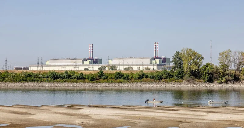 Record-low Danube River levels threaten shutdown of Hungary's nuclear plant