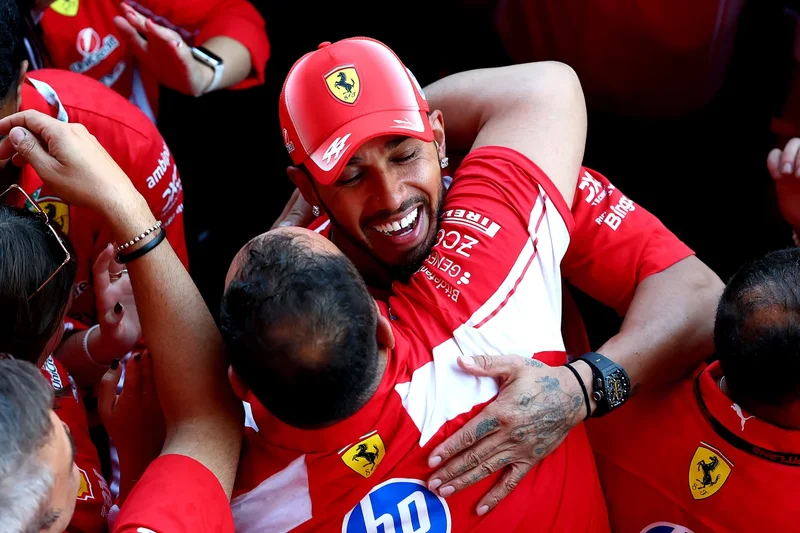 Lewis Hamilton’s F1 resurgence at Ferrari ‘not ideal’ for young British driver