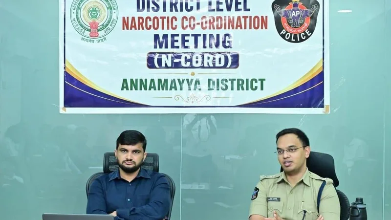 Police intensifies drug control measures in Annamayya district