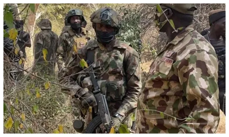 Troops arrest woman with three AK-47 rifles in Plateau