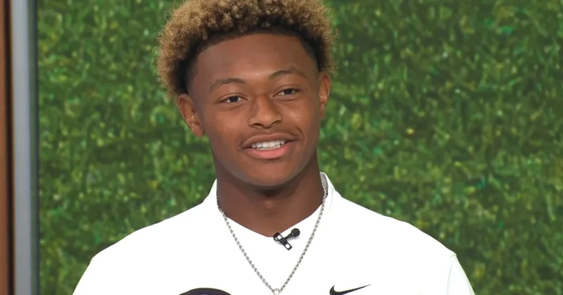 Top high school quarterback Peyton "Pop" Houston talks NIL deal with Nike