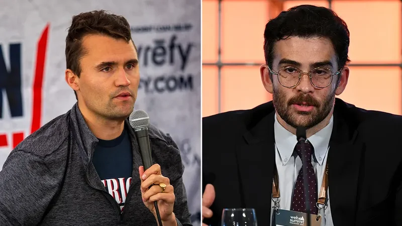 Hasan Piker sings mocking 'We Are Charlie Kirk' song at live podcast show