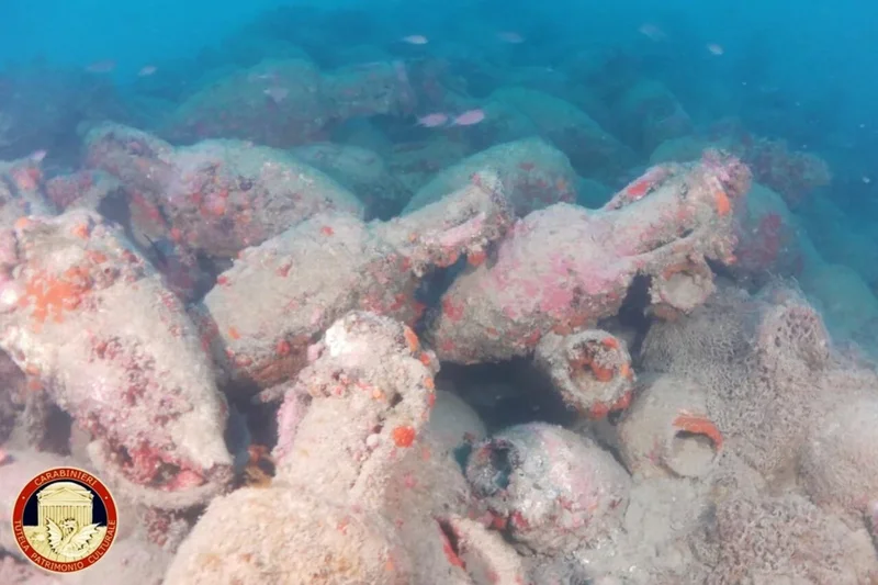 Free Divers Thought They Found a Pile of Rocks. It Was a 2,100-Year-Old Roman Shipwreck
