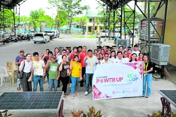 Old solar panels find new purpose as community tables