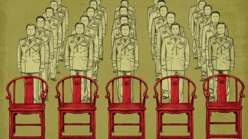 Who are the officers filling the big shoes left behind in PLA anti-corruption drive?
