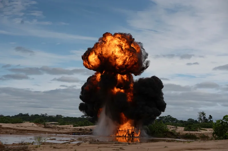 Peru steps up fight against illegal gold mining as activity enters protected Amazon reserve