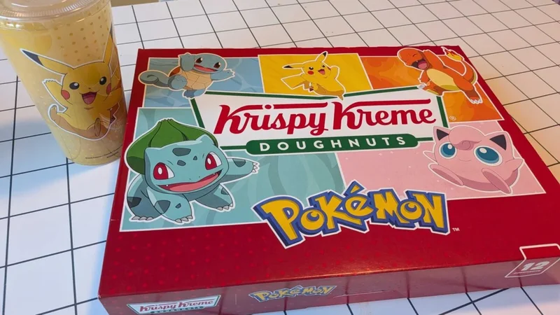I Tried Krispy Kreme’s Hard-To-Get Pokemon Doughnuts, And One Of Them Was Actually Pretty Good