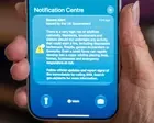 Alarmed by the alarm: people react to ‘severe alert’ on phones with message on UK wildfires