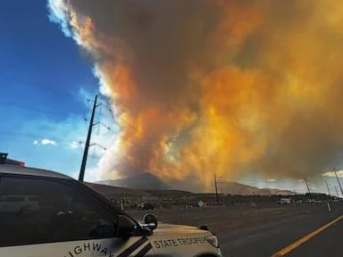 Fast-growing Hawk Fire explodes to 8,000 acres, spurs evacuations outside Reno
