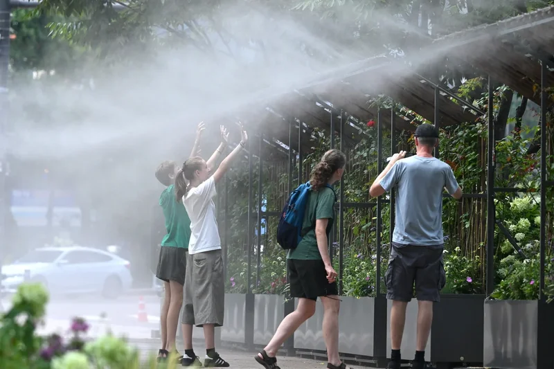 Two elderly men die as South Korea’s record heatwave pushes towards Seoul