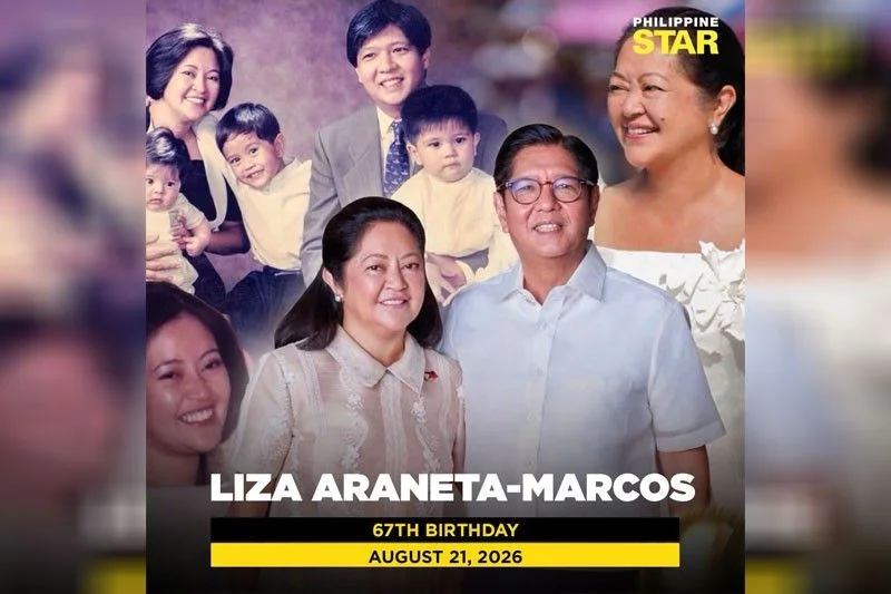 Marcos greets Liza on 67th birthday