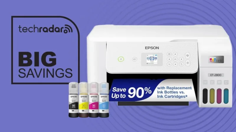 Epson's ink tanks consistently top our tests — and this $200 EcoTank ET-2800 deal is perfect for students